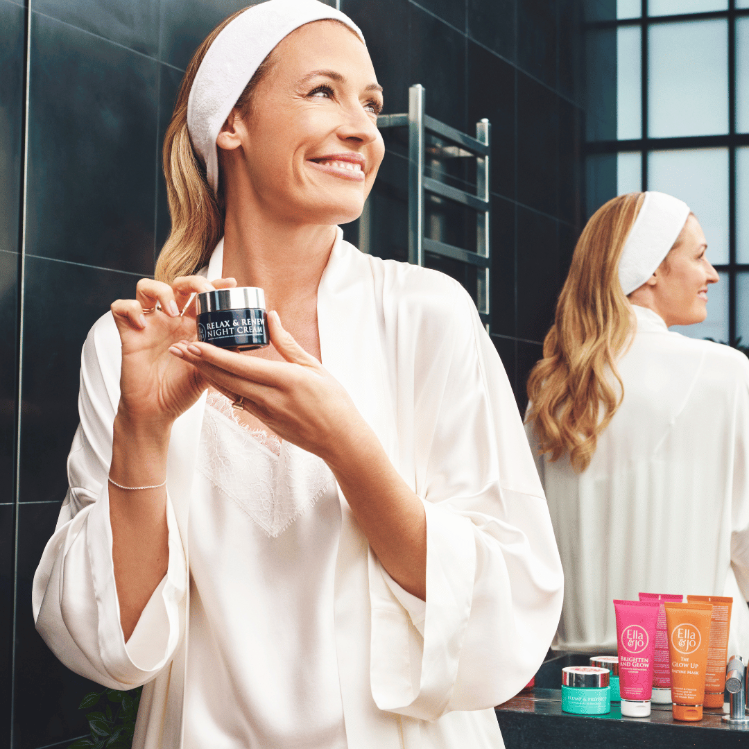 Ella & Jo Beauty Brand Ambassador, Cat Deeley featured mentioning her ultimate skincare routine