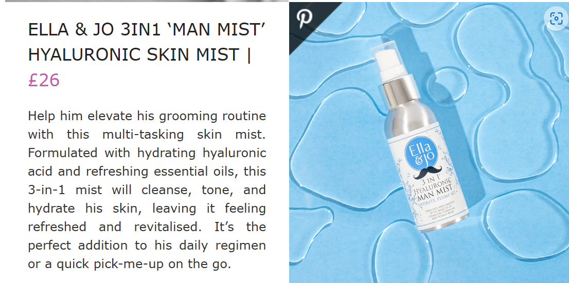 3in1 Man Mist featured on 'The Daily Struggle' for gifting the man that has everything