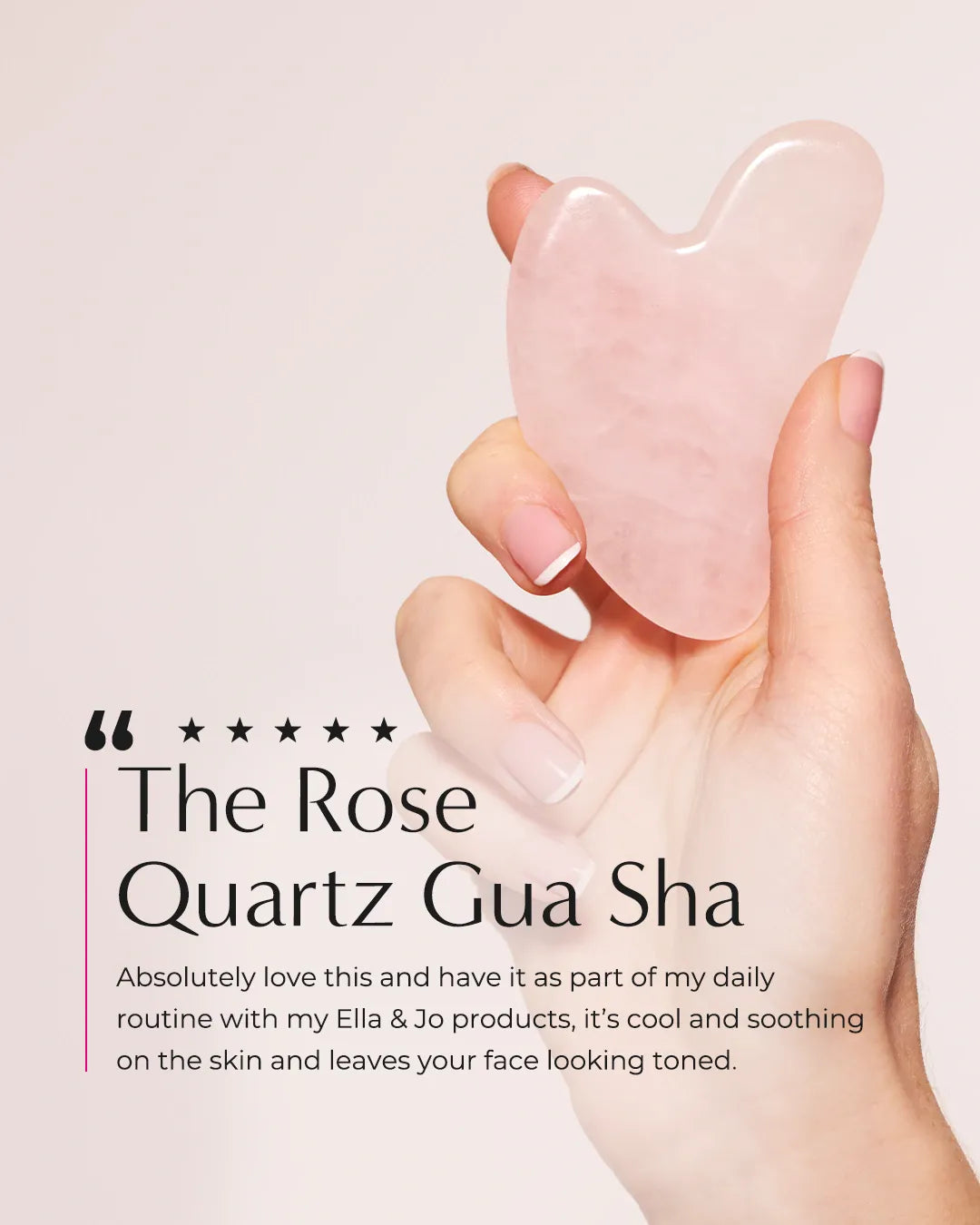 The Rose Quartz Gua Sha