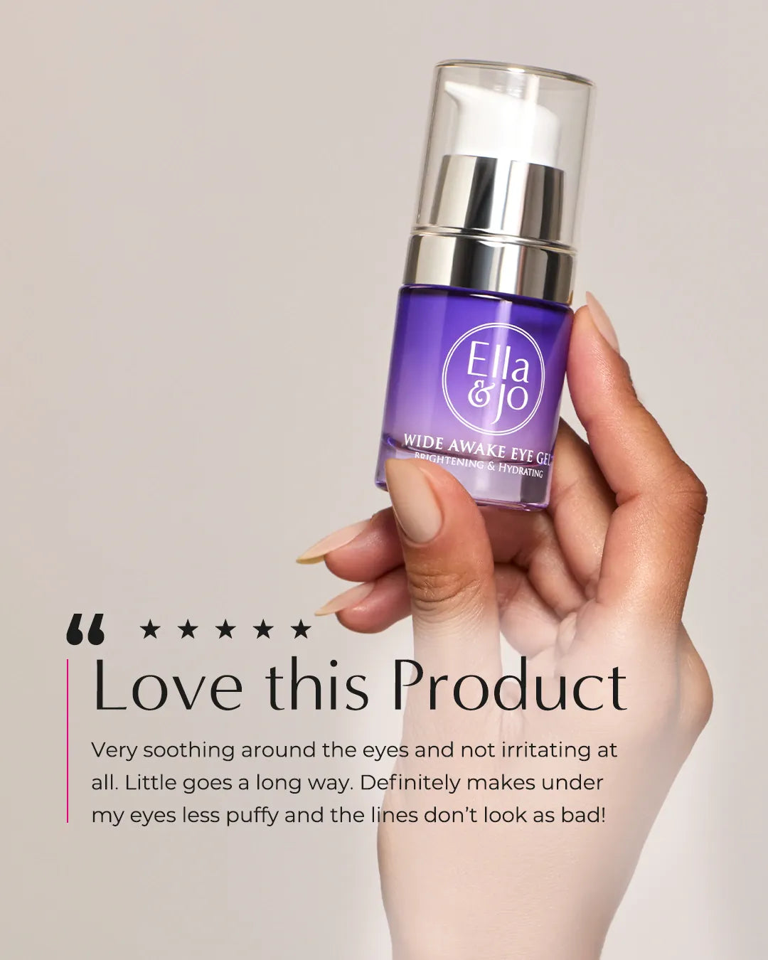Wide Awake Eye Gel - 'Brightening & Hydrating'  20ml